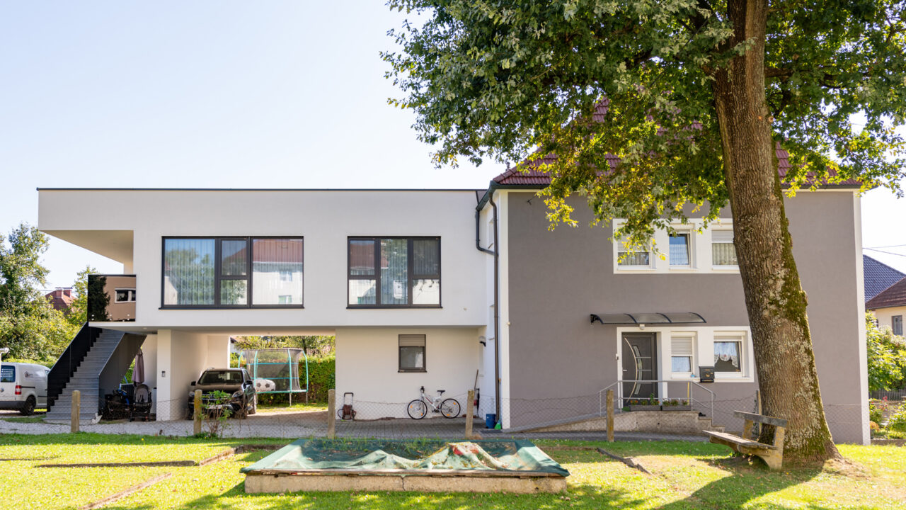 Anbau und Zubau eines bestehenden Hauses mit Mittermair Bau